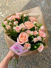 Букет цветов из:  Розы #REPLACE_PRED# Глубоком Краснодарский край