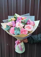 Букет цветов из:  Розы и Гвоздики #REPLACE_PRED# Глубоком Краснодарский край