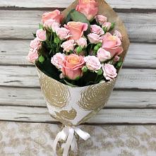Букет цветов из:  Розы #REPLACE_PRED# Глубоком Краснодарский край
